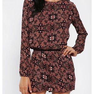 Lucca couture open back romper size XS